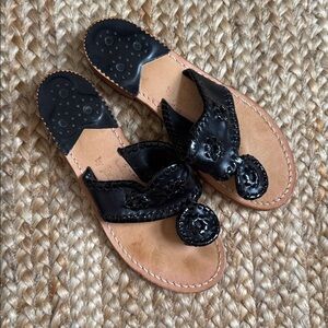 Jack Rogers 5M Calypso Black Original Sandals